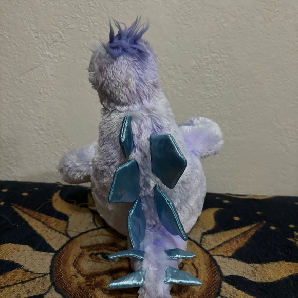 🔥5 for $25🔥 Build A Bear Workshop Purple & Blue Spiked Dinosaur Plush - Picture 3 of 8